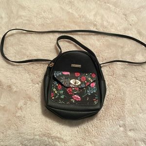 Elim&Paul mini vegan backpack style purse NWOT
